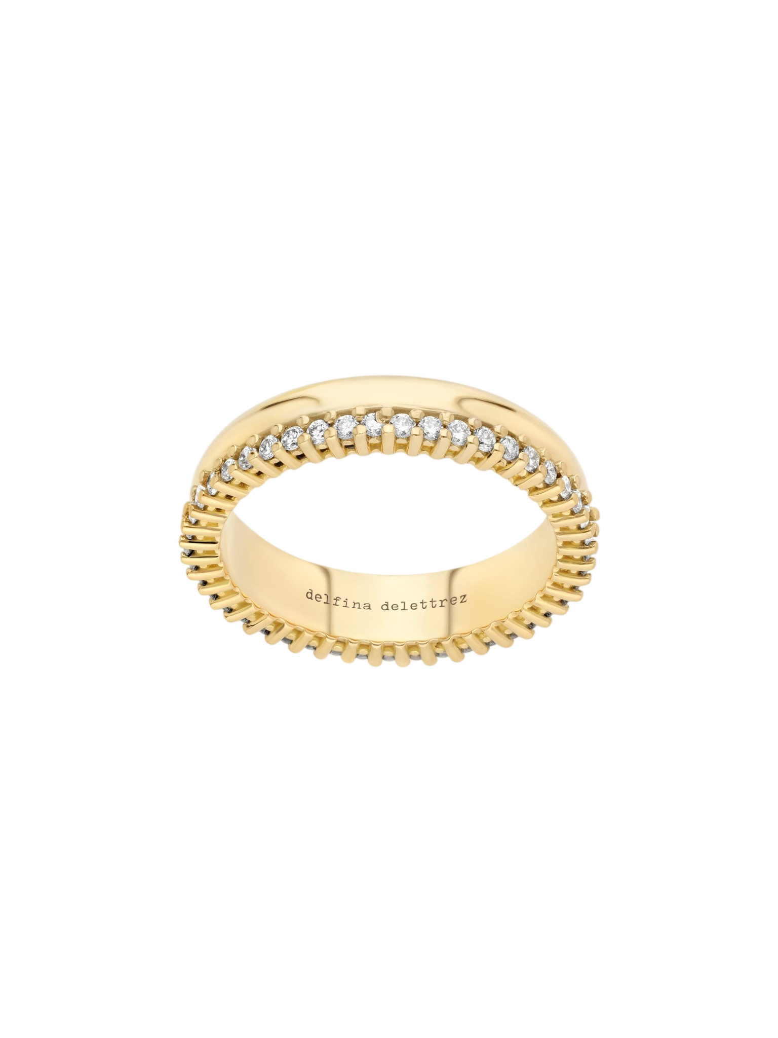 Diamond wedding band photo